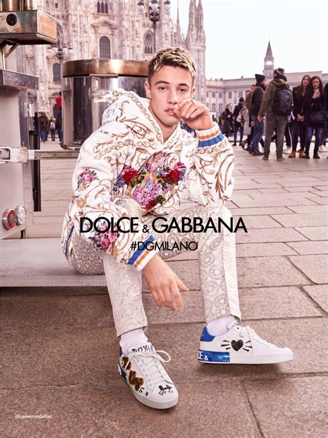 cameron dallas dolce gabbana 2018